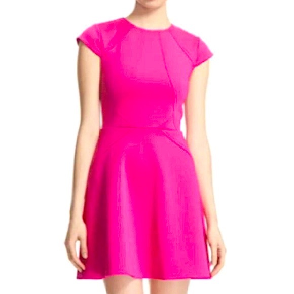Ted Baker Dresses & Skirts - Ted Baker Pink Neoprene Skater Cocktail Dress